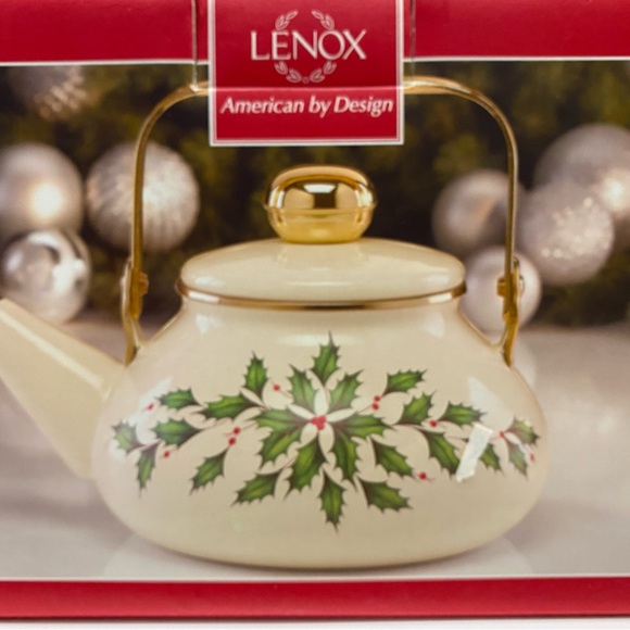 Lenox Kitchen Lenox Holiday Tea Kettle Poshmark